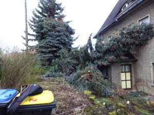 Versicherungsschaden am Haus nach Sturm